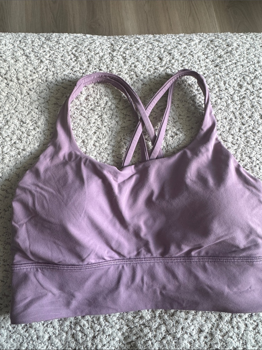 lululemon athletica longline energy bra size 6